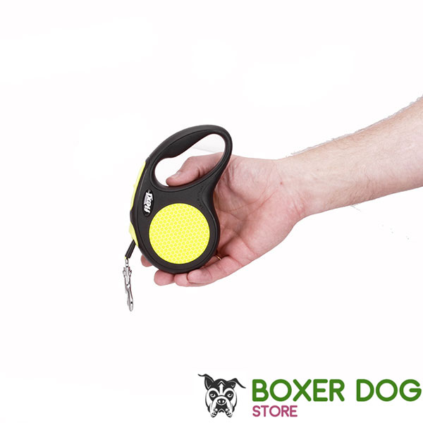 Convenient Handle on Dog Retractable Leash for Walking