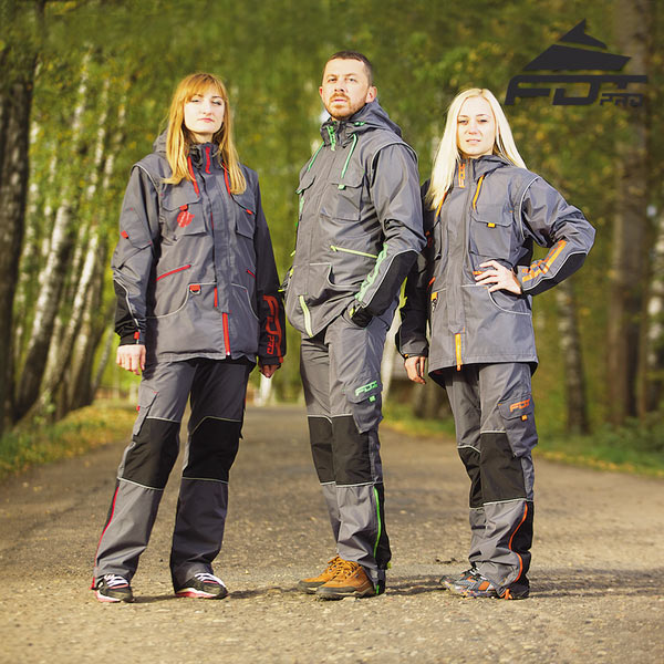 High Quality Dog Training Suit for Any Weather Use