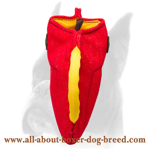 French Linen Dog Bite Builder for Young Dogs and Puppies Training 