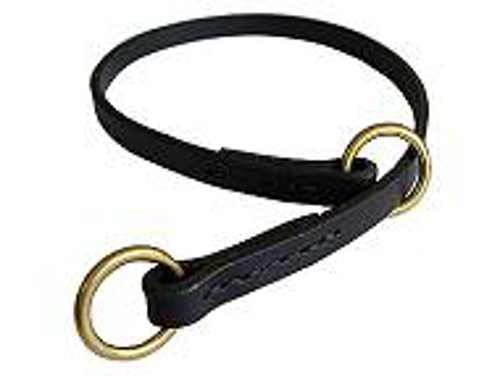 Leather pinch shop collar dog training